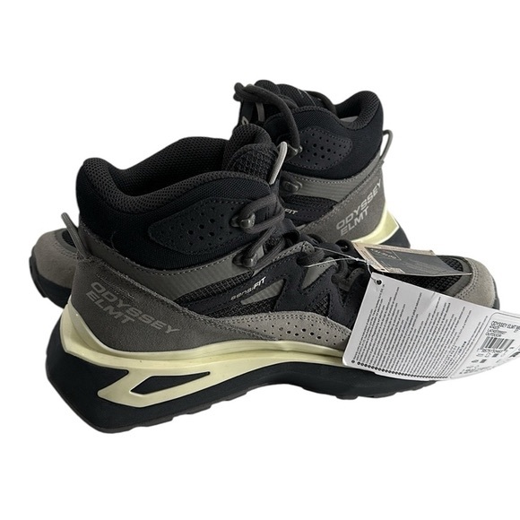 Salomon hiking boots Odyssey Elmt Mid GTX Outdoor Sportstyle Shoes sz 7.5 - Picture 7 of 13